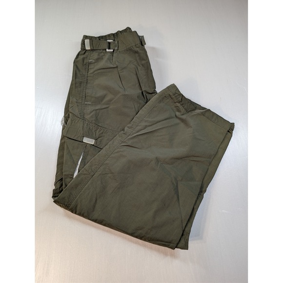 Athletic Works Other - Athletic Works Mens Cargo Pants Tacoma Olive Green Nylon Utility Pockets Size L